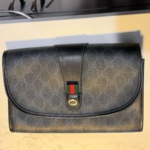 Authentic Gucci Clutch—organizer included